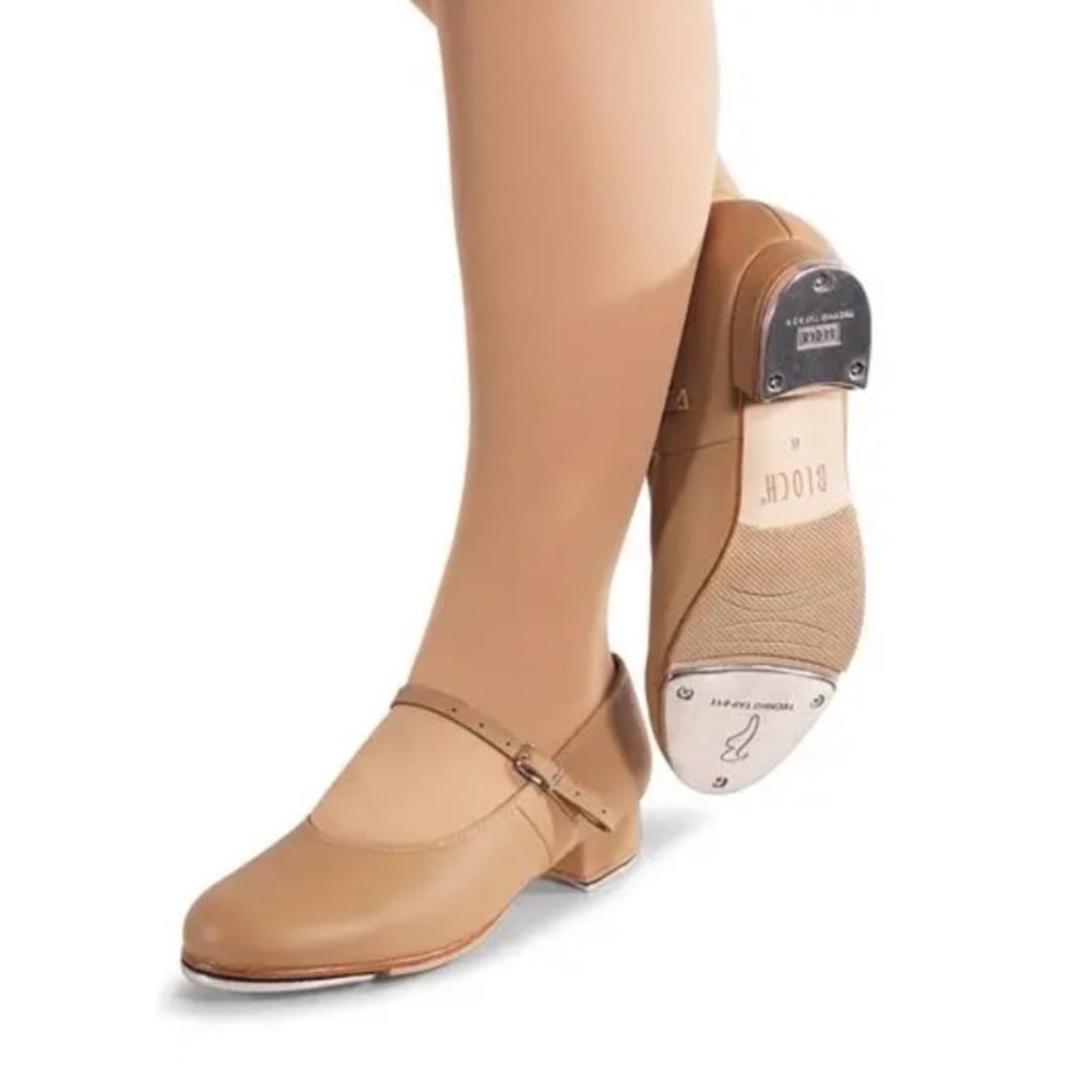 NWOT BLOCH Tap tan Shoes size 6.5N
